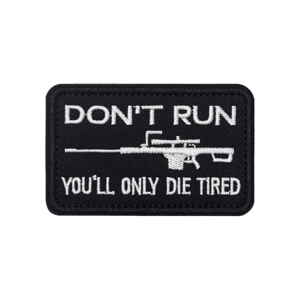 Urban Backpack Tactical - RUN NIET Fun Meme Tactische Moreel