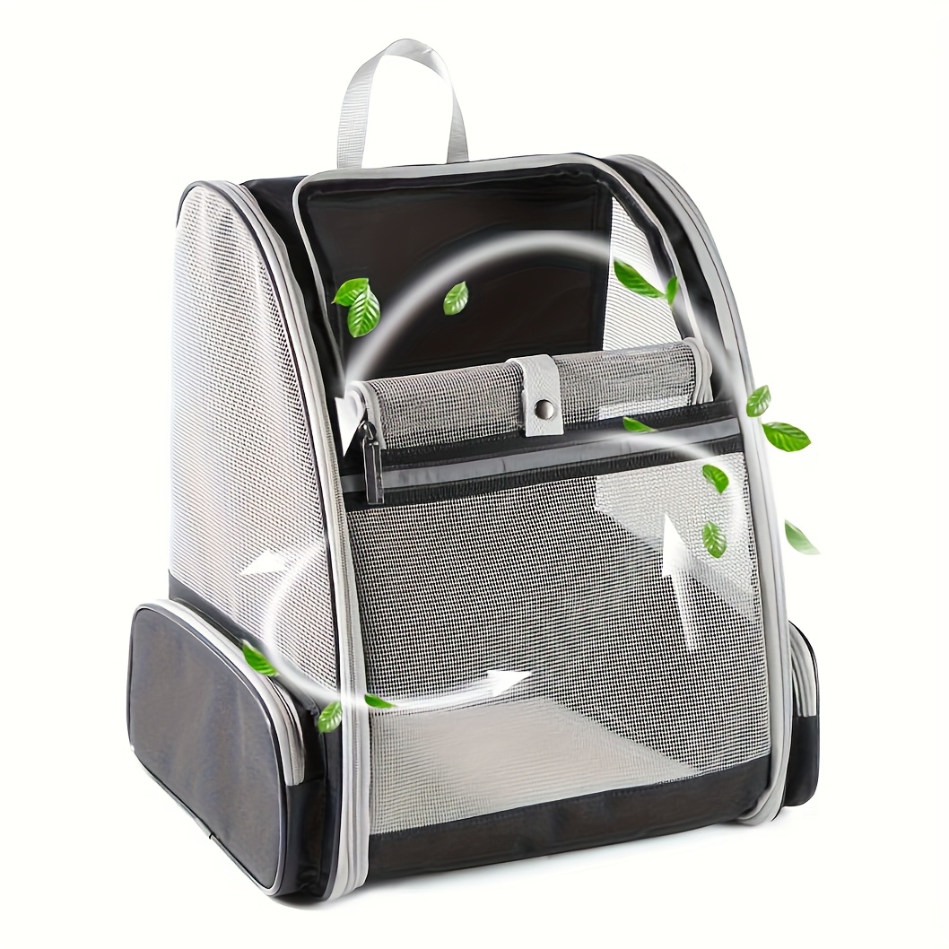 Foldable Backpack Small - Een opvouwbare, geventileerde draagtas voor huisdieren,