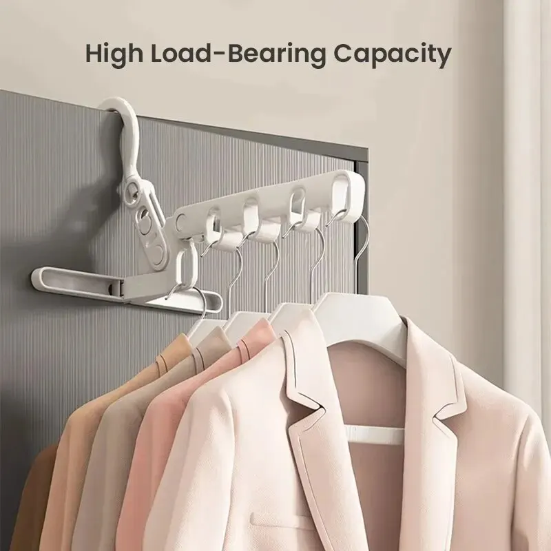 Foldable Backpack Small - 5-gaats draagbare kleerhanger Opvouwbaar reisdroogrek voor