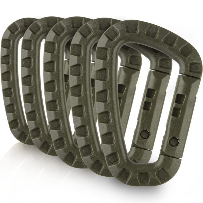 Urban Backpack Tactical - 1-10 Stuks Militaire Tactische Karabijnhaak Clips
