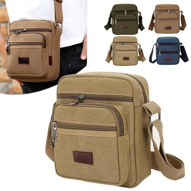 Schoudertas voor heren Zakelij - Canvas Backpack Casual recensie en prijs