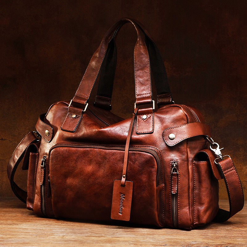Vintage plantaardig gelooid le - Leather Backpack Vintage recensie en prijs