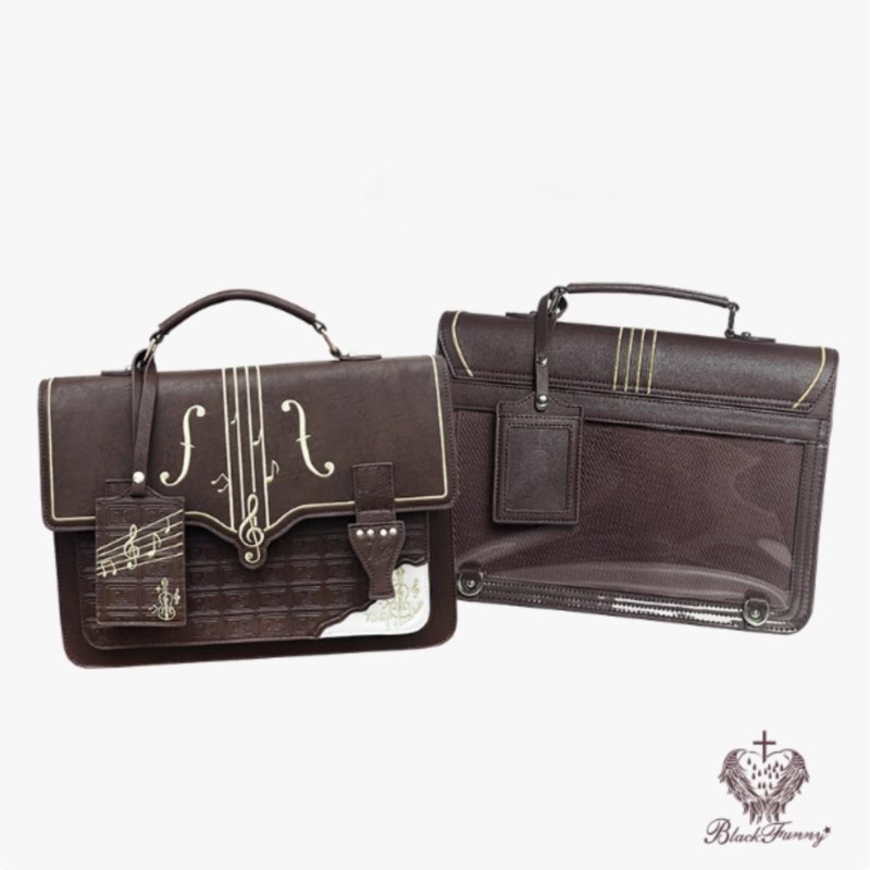 Retro Harajuku Geborduurde Muz - Leather Backpack Vintage recensie en prijs
