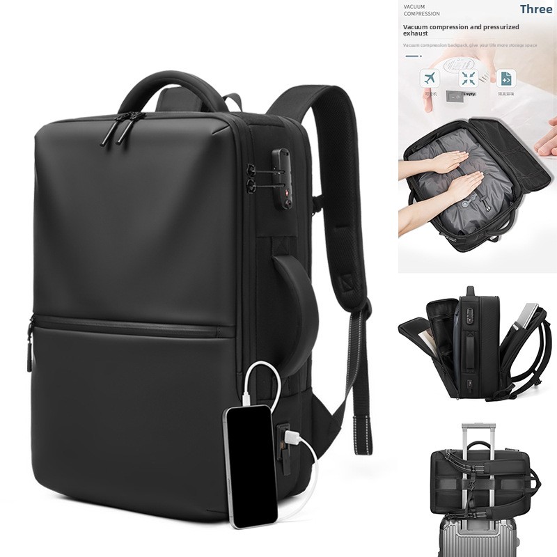 Waterdichte uitbreidbare reist - Business Backpack Brief recensie en prijs