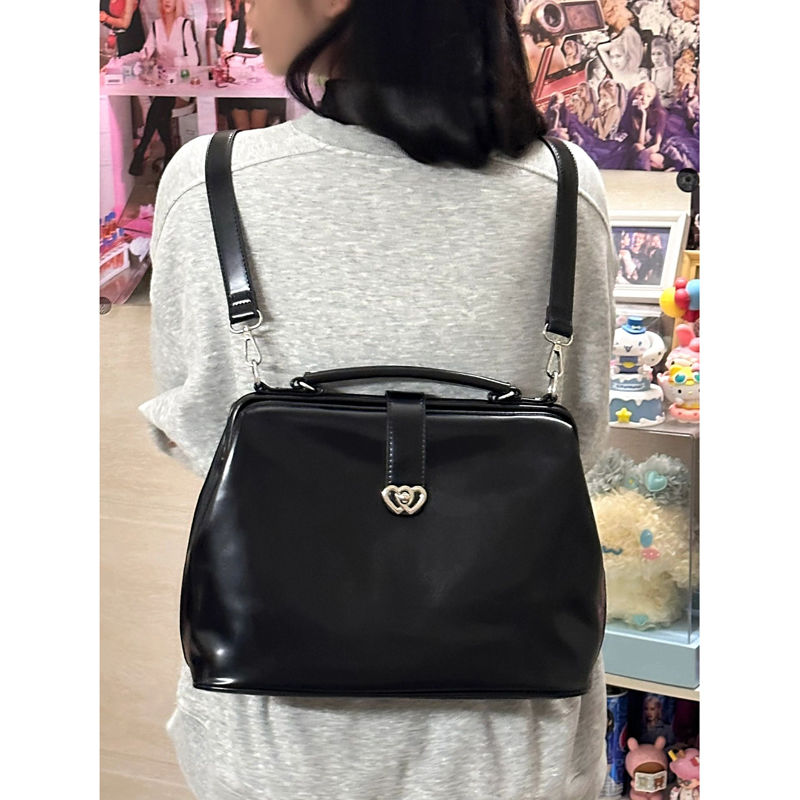 Vintage Zwarte Y2k Mochila Vro - Leather Backpack Vintage recensie en prijs