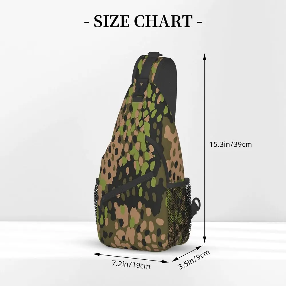 WW2 SS Erbsentarn Camouflage C - Sling Backpack Shoulder recensie en prijs