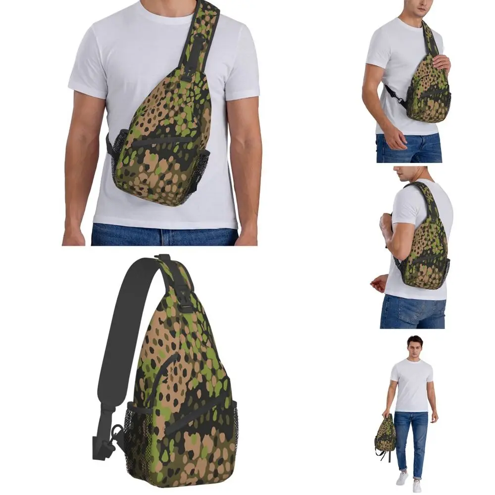 WW2 SS Erbsentarn Camouflage C - Sling Backpack Shoulder recensie en prijs