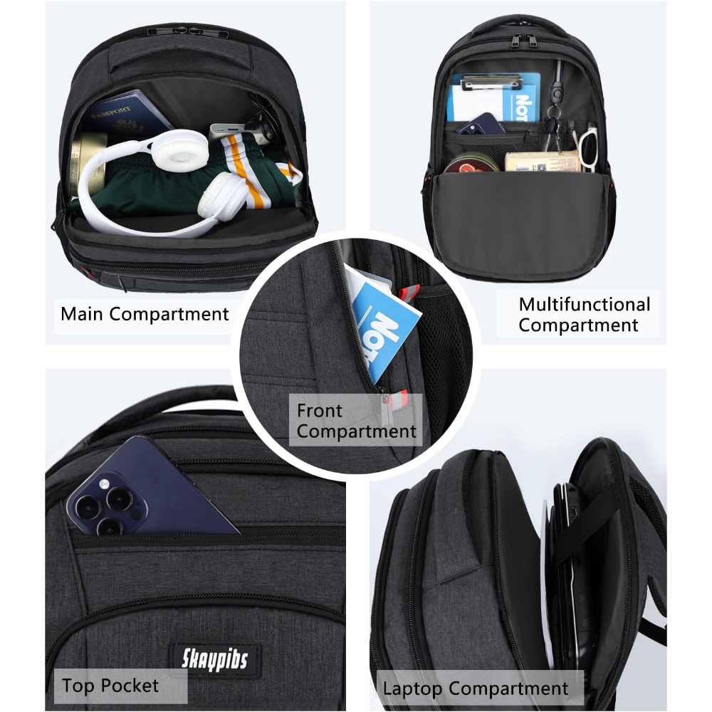 Schoolrugzak voor heren, voor  - Laptop Backpack 15.6 recensie en prijs