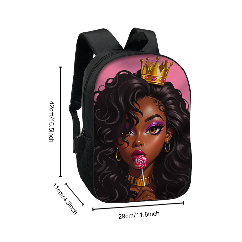 Mode zwarte damesrugzak Studen - School Backpack Teen recensie en prijs